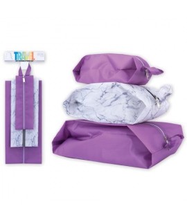 SET 3 BEAUTY CASE VIOLA BA51621N-8730Y