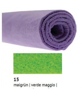 FELTRO RIGIDO 50X70 MM3 VERDE PIS.3FF