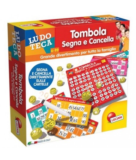 LISCIANI 56996 TOMBOLA 48 CARTELLE