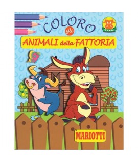 COLORO GLI ANIMALI DELLA FATTORIA LOR021