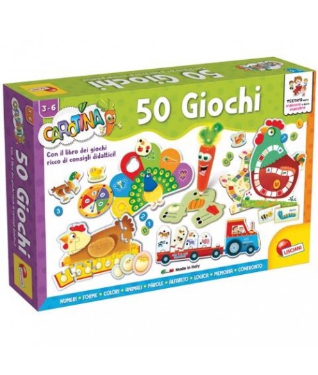 LISCIANI 76710 CAROTINA 50 GIOCHI