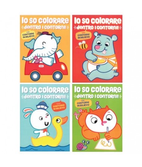 IO SO COLORARE BABY BOOK B028