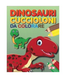 DINOSAURI DA COLORARE BABY BOOK