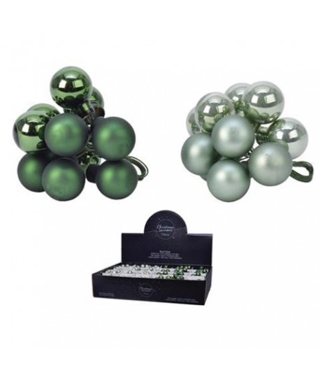 SFERA GRAPPOLO 10PZ D20 VERDE 715117