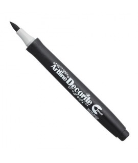 PENNARELLO ARTLINE DECORITE BRUSH NERO