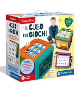 CLEMENTONI 16255 SAPIENTINO CUBO GIOCHI