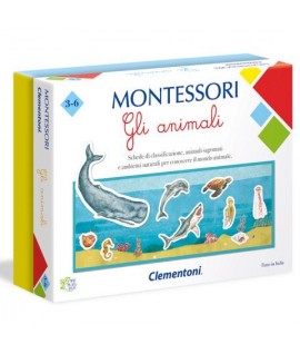 CLEMENTONI MONTESSORI 16100 ANIMALI