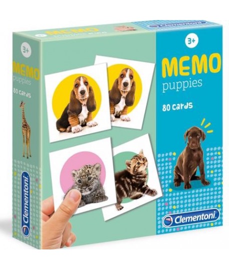 CLEMENTONI 18078 MEMORY 80PZ CUCCIOLI