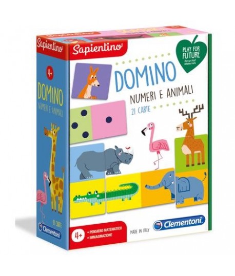 CLEMENTONI 16121 SAPIENTINO DOMINO ANIM.