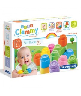 CLEMENTONI 14706 CLEMMY SOFT BLOCK 12P