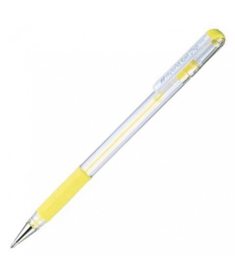 ROLLER PENTEL HYBRID MILKY PASTEL GIALLO