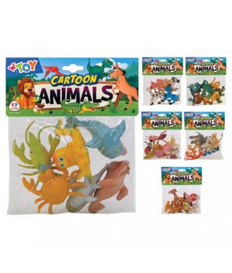 GLOBO 39591 ANIMALI COMICI 6PZ