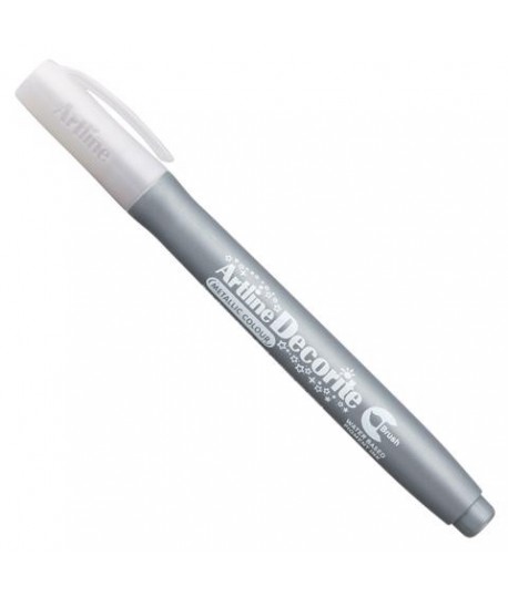 PENNARELLO ARTLINE DECORITE BRUSH ARGENT