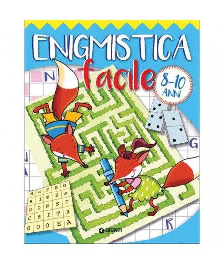 ENIGMISTICA FACILE 8-10 ANNI 70066T