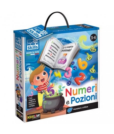 LISCIANI 84869 GIOCO NUMERI E POZIONI