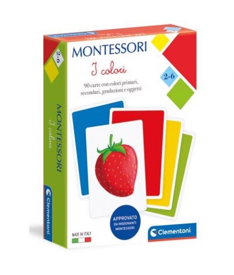 CLEMENTONI MONTESSORI 16333 CARTE COLORI