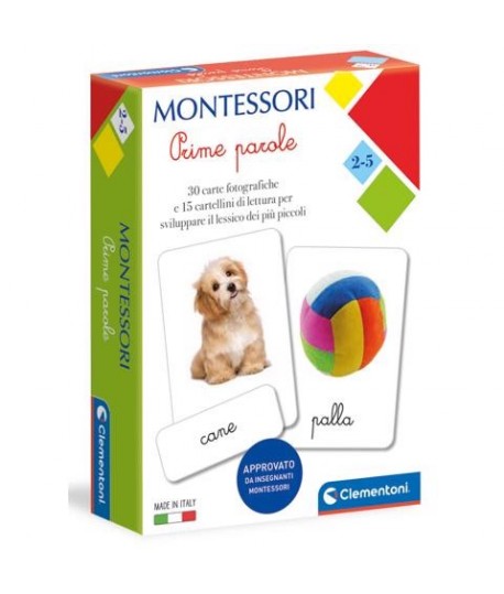 CLEMENTONI MONTESSORI 16319 CARTE PAROLE