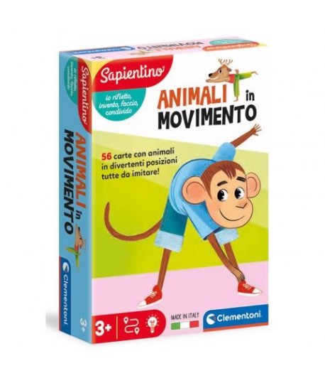 CLEMENTONI 16307 SAPIEN.ANIMALI MOVIMENT