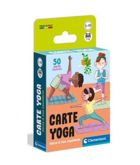 CLEMENTONI 16300 CARTE YOGA