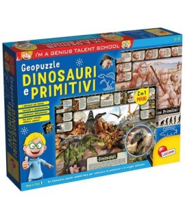 LISCIANI 80755 GENIUS GEOPUZZLE DINOSAUR