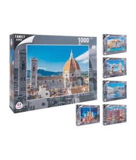 GLOBO 40364 PUZZLE 1000PZ CITTA'