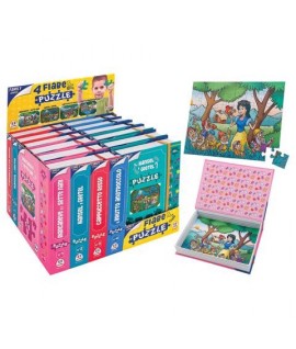 GLOBO 40406 PUZZLE FIABA 48PZ IN LIBRO