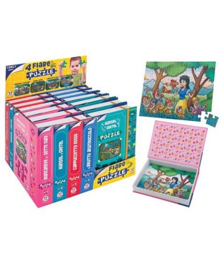 GLOBO 40406 PUZZLE FIABA 48PZ IN LIBRO