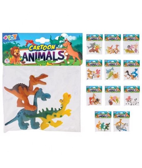 GLOBO 40576 ANIMALI COMICI 3PZ