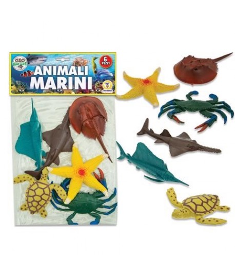 TEOREMA 66880 ANIMALI MARINI 6PZ