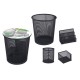 SET SCRIVANIA RETE NERO 4PZ 80441 NERO