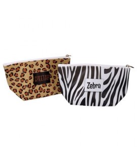 BORSETTA ECOPELLE C/ZIP 101399 ANIMALI