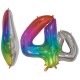 MYLAR NUMERO 4 MULTICOLOR 994734-01