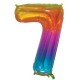 MYLAR NUMERO 7 MULTICOLOR 994765-01