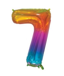 MYLAR NUMERO 7 MULTICOLOR 994765-01