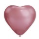 PALLONCINI CHROME CUORE ROSA CM.30 CRC12