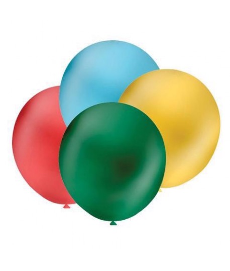 PALLONCINI METAL ASS. D.13 CM AM50 100PZ