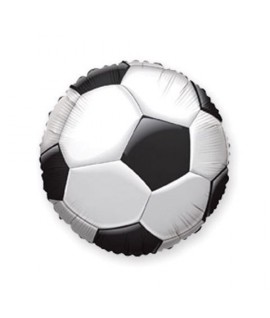 MYLAR SAGOMA PALLONE DA CALCIO 18"