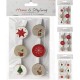 DECORO NATALE CLIP 6PZ ASS DH8055220