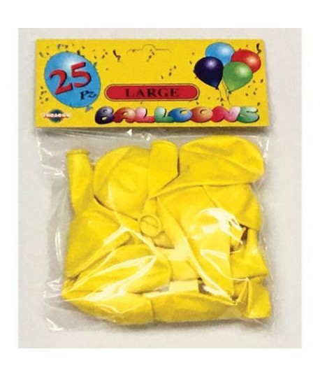 PALLONCINI TOBACCO 1011 LARGE GIALLO 25P