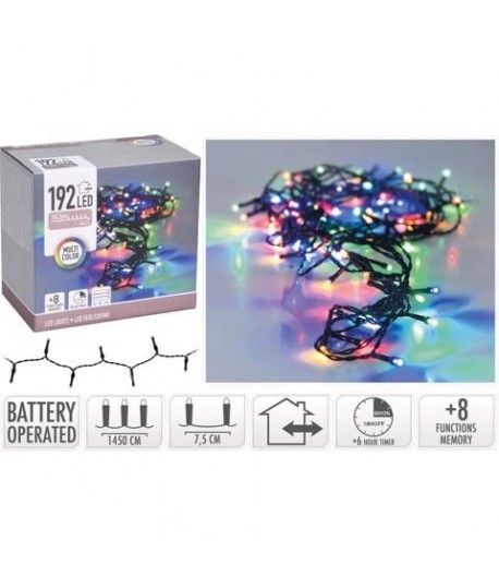 LUCI MULTICOLORE 192L BATT EST AX8415430