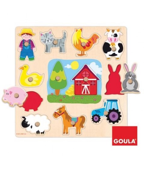 GOULA 53025 PUZZLE LEGNO FATTORIA