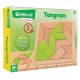 GLOBO 40896 GIOCO TANGRAM LEGNO 15PZ