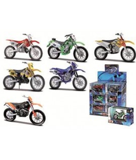 MAISTO 34007C MOTO CROSS SCALA 1:18