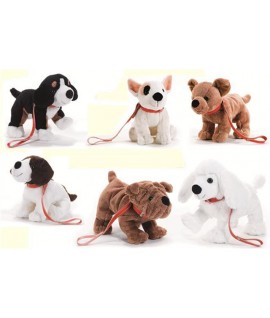 PLUSH 15719 CANE CON GUINZAGLIO CM 21