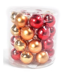 SFERA D40 ORO/ROSSO ASS.28PZ 58454