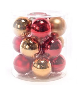 SFERA D60 ORO/ROSSO ASS.15PZ 58515