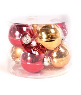 SFERA D80 ORO/ROSSO ASS.8PZ 58577