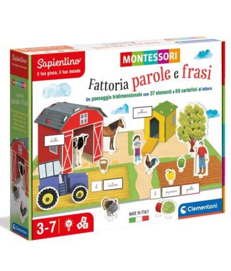 CLEMENTONI MONTESSORI 16369 PAROLE/FRASI