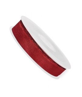 NASTRO REGALO STAR LUXOR ROSSO 38MM 3MT