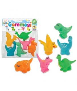 TEOREMA 67160 DINOSAURI GOMMOSI FUNNY 6P